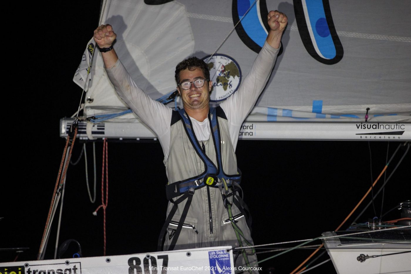 Carlos Manera completa su primera regata oceánica en solitario a bordo del mini Varador 2000