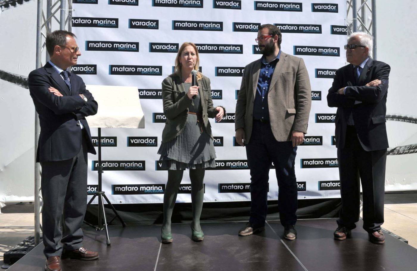 Neus Munté: «Estas nuevas instalaciones convertirán a Mataró en un referente del sector náutico en Cataluña (España)» -…